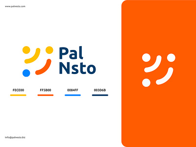 palnsto logo 3d animation branding graphic design logo motion graphics ui