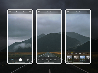 Photo Editor Settings | Daily UI 007