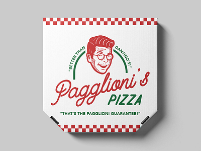 Pagglioni’s Pizza pizza portrait retro supply
