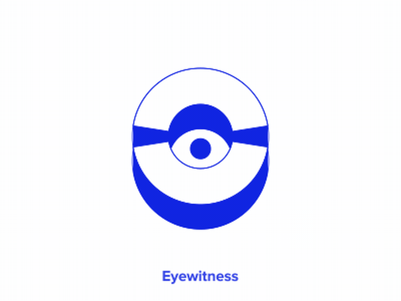 Eyewitness animation design gif icon lines morphing motion preloader ui