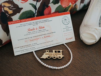 Wedding Express Invitation