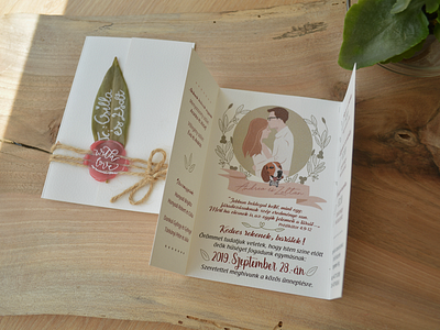 Our wedding invitation design graphic design illustration photo wedding invitation