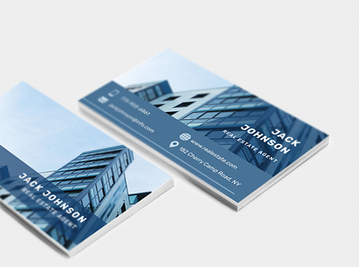 Business Card branding business card design graphic design print design real estate