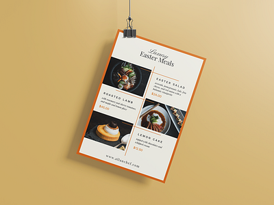 Menu template