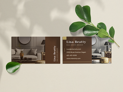 Real Estate Broker Business Card Design