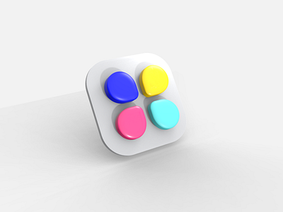 Daily UI #005 - App Icon 005 3d appicon dailyui dailyui005 vectary