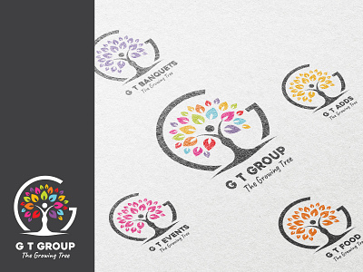 G T Group - Brand identity Design branding design graphic design illustration logo logo design logos logotype logotype designer ui