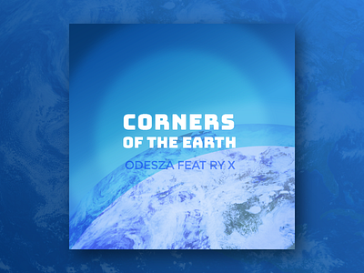Music Series #2: Corners of the Earth by Odesza Ft. RY X album cover visual