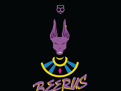 beerus design design art designer designs flat illustraion illustration art illustrations illustrator vector