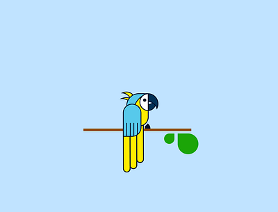 Macaw bestlogo bird birds design design art designer flat illustraion illustrations illustrator logo logodesign logotype macaw parrot parrots vector