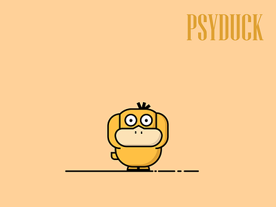 Psyduck design designer designs illustraion illustration illustration art illustrations illustrator pokemon pokemongo pokemonicon psyduck