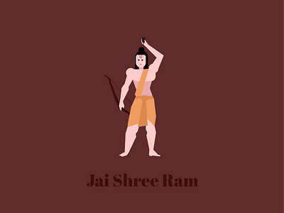 Jai Shree Ram design designer designs diwali dussehra dusshera hanuman illustraion illustration illustration art illustrations illustrator jaishreeram logo ram ramayan ravan ui