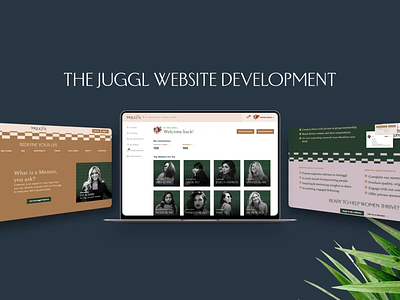 theJuggl Website & Web App Design Teaser app design community website marketplace ui web app website women women mentor