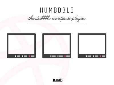 Humbbble -  the dribbble wp plugin
