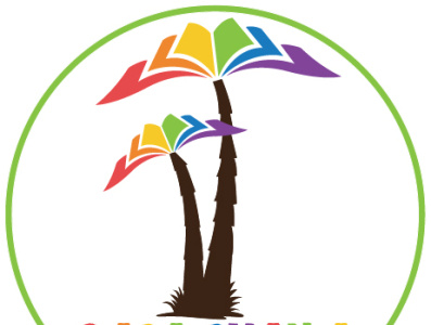 Logo for foreign language school design illustration logo