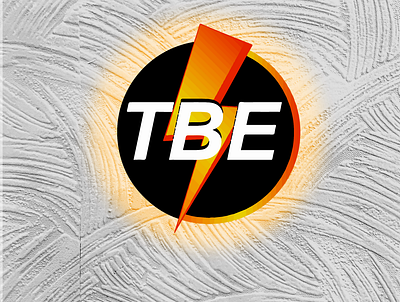 TBE logo design graphic design illustration logo