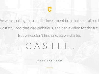 Castle Capital austin web capital castle digital lato tilted chair web design