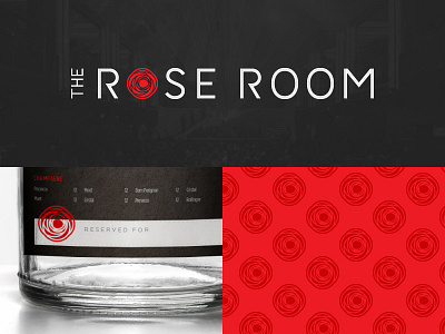 The Rose Room austin club dance party identity rose texas turnt up type