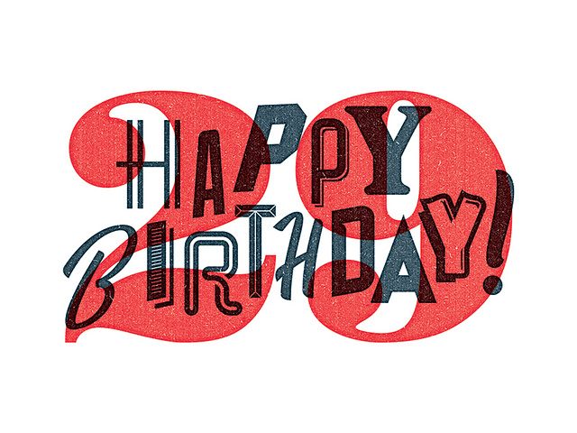 Happy 29 by Jamie Rodriguez on Dribbble