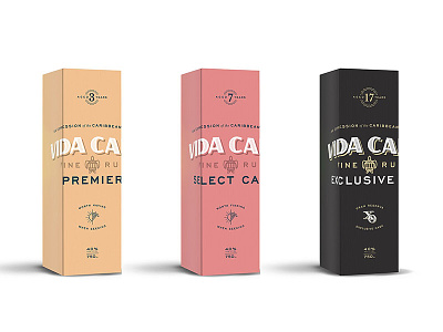 Vida Caña Boxes branding liquor packaging positioning rum spirits when seeking worth having