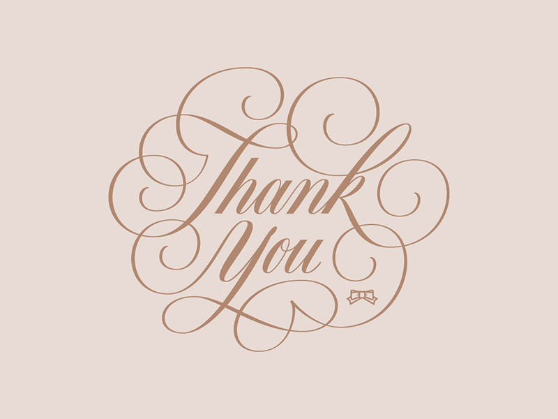 Thank You by Jamie Rodriguez for Givt on Dribbble