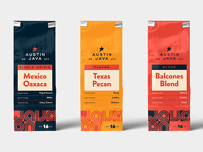 Coffee Bags austin texas graphic design package design packaging