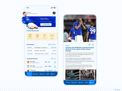 Leicester City F.C. Players Mobile App