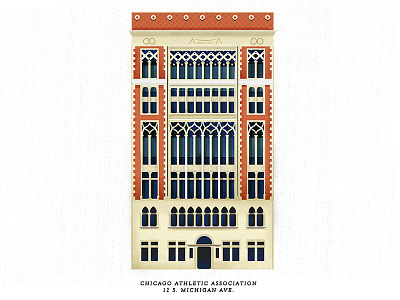 Chicago Athletic Association architecture building