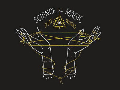 cat's cradle illustration occult science