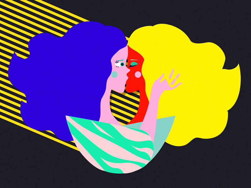 kiss me by shawna x on Dribbble