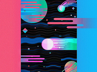 Gimme outta here pt 2 galaxy gradient space