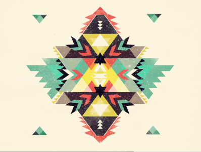 geometric f*ck fest design geometric illustration pattern triangle tribal
