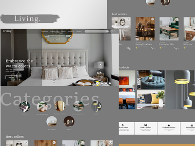 Living. Forniture website