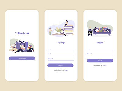 Daily Ui #001 adobe photoshop creative design figma illustration landing sign in sign up sketch ui vector