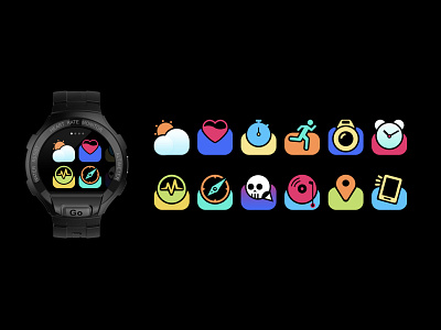 Icons icon ui watch app