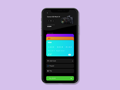 Credit Card Checkout Page | Daily UI #002 002 app app design credit credit card credit card checkout creditcard daily daily ui daily ui 002 dailyui dailyui 002 dailyui002 dailyuichallenge debut payment ui user experience user interface ux