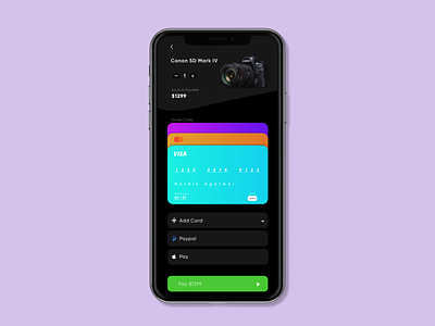 Credit Card Checkout Page | Daily UI #002