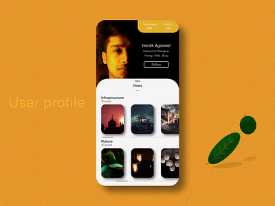 User Profile | Daily UI #006