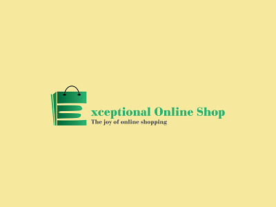 Online shopping logo e commerce logo logo logo design shopping logo virtual shoppinglogo
