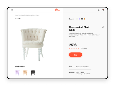 Furniture store design furniture store minimalism online shopping online store ui uiconcept uidesign ux website