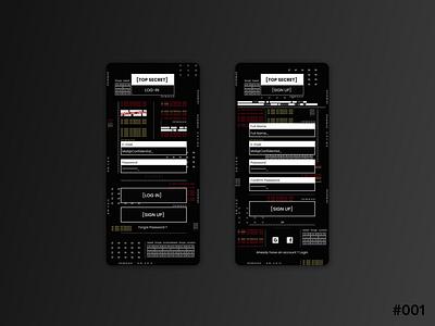 DailyUI #001 - Sign Up app art design ui ux web