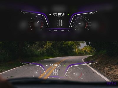 DailyUI #034 - Car Interface app art design graphic design illustration ui ux web