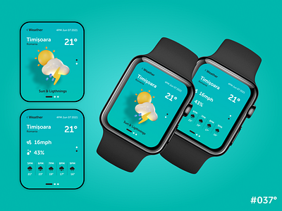 DailyUI #037 - Weather