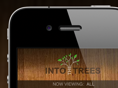 Into the trees interface iphone iphone app logo ui