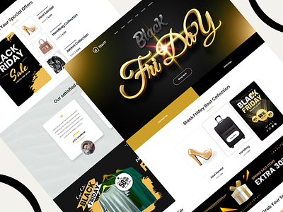 StartIT Black Friday Homepage Website Template agency black friday design elementor template sale website wordpress theme