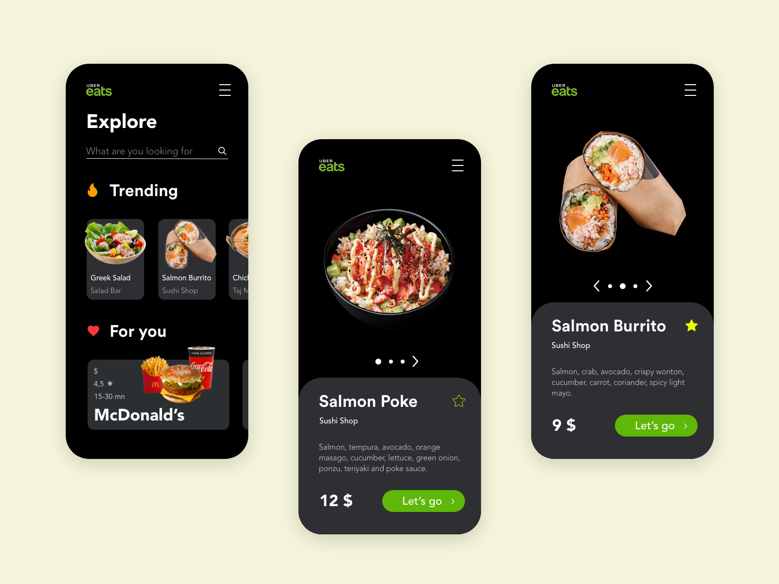 Uber Eats App - Redesign By Martin Pontegnier On Dribbble