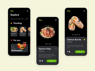 Uber Eats App - Redesign by Martin Pontegnier on Dribbble