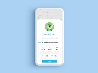 Scooter app - Design