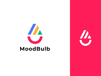 Mood Bulb Logo Design 2d abstract app icon app logo branding design graphic design icon illustration logo logo design minimal minimalist logo modern simple typography ui