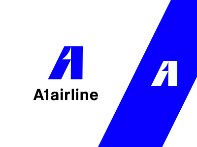 A1 airline logo a letter logo a1 logo airlines logo airplane app logo branding design illustration logo logo design minimalist logo plane logo simple typography ui vector